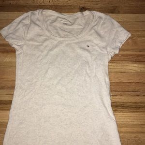 Tommy Hill figure scoopneck T-shirt